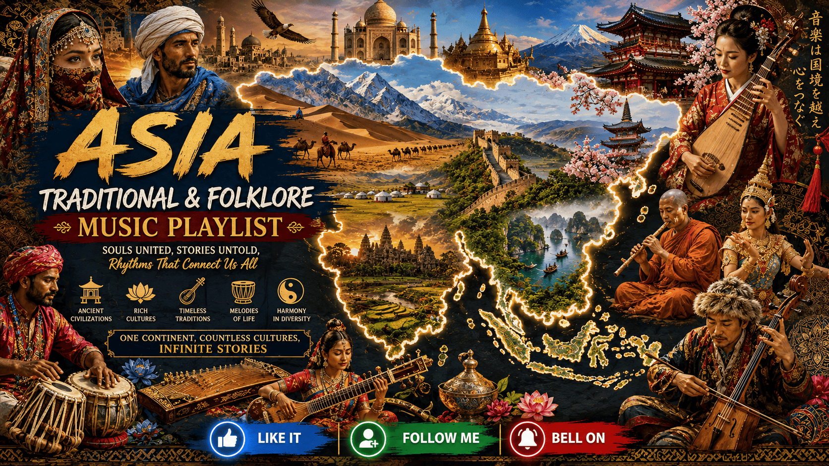 Traditional Folk Music of Asia