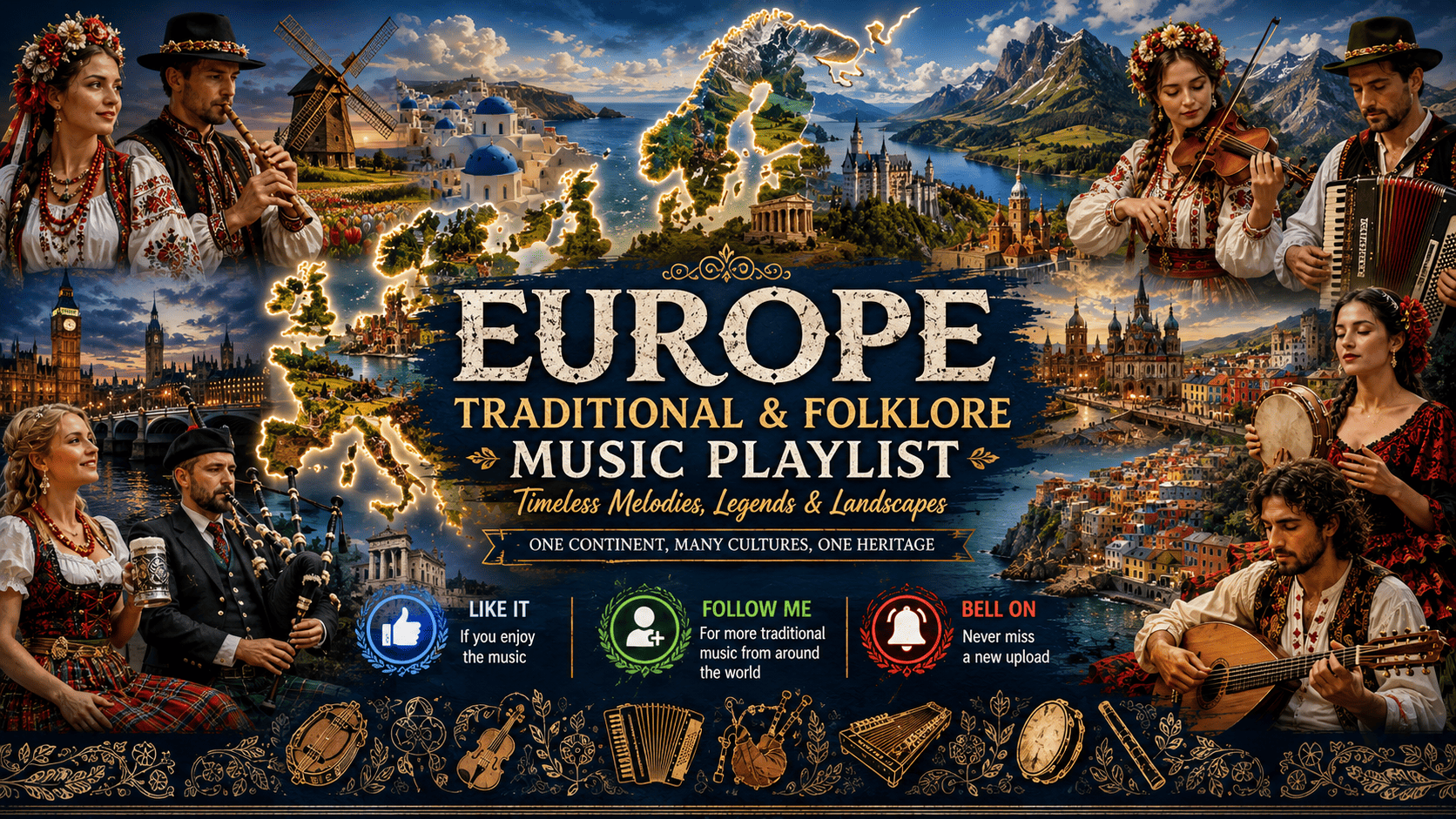 Traditional Folk Music of Europe