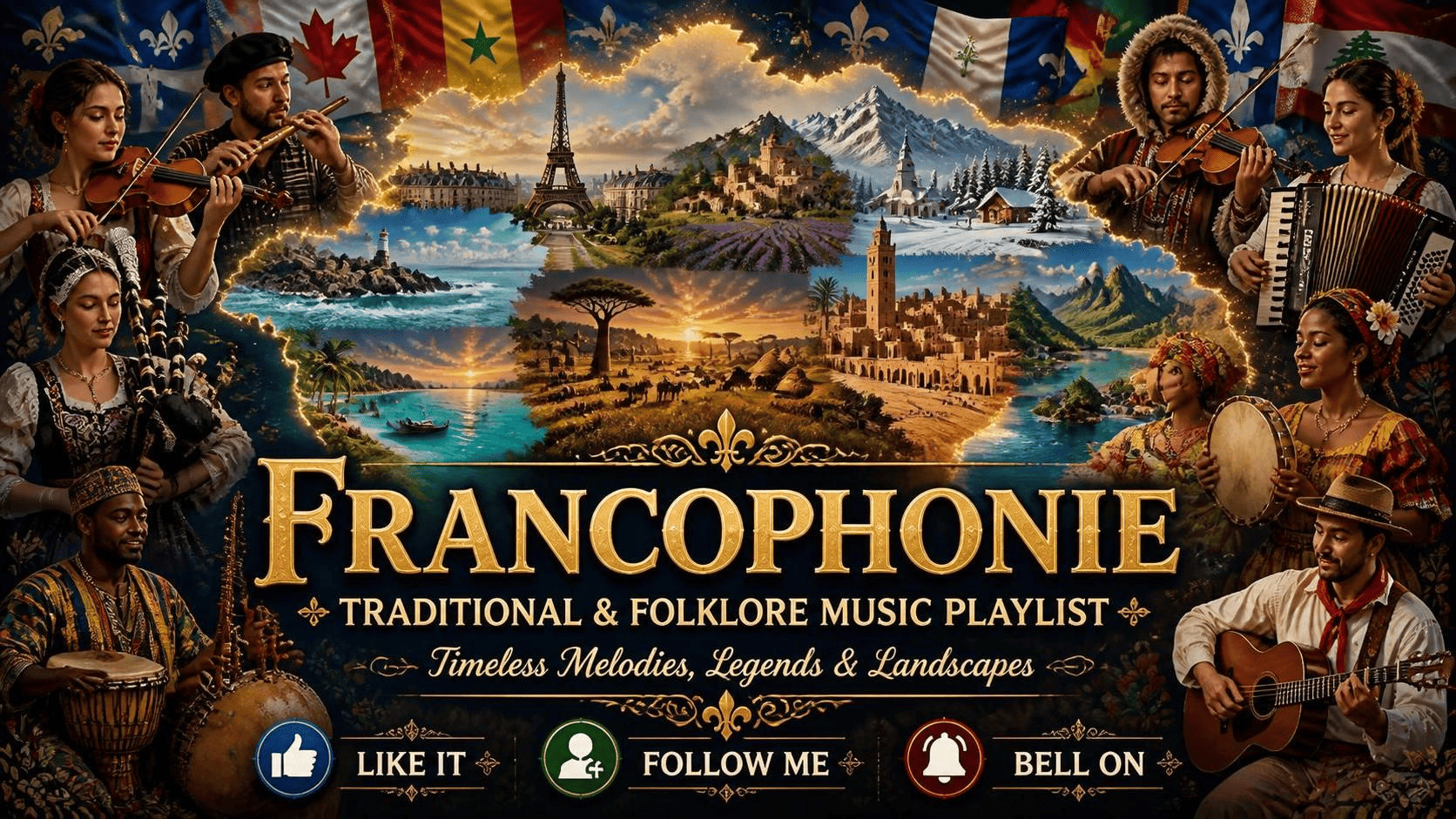 Traditional Folk Music of Francophonie